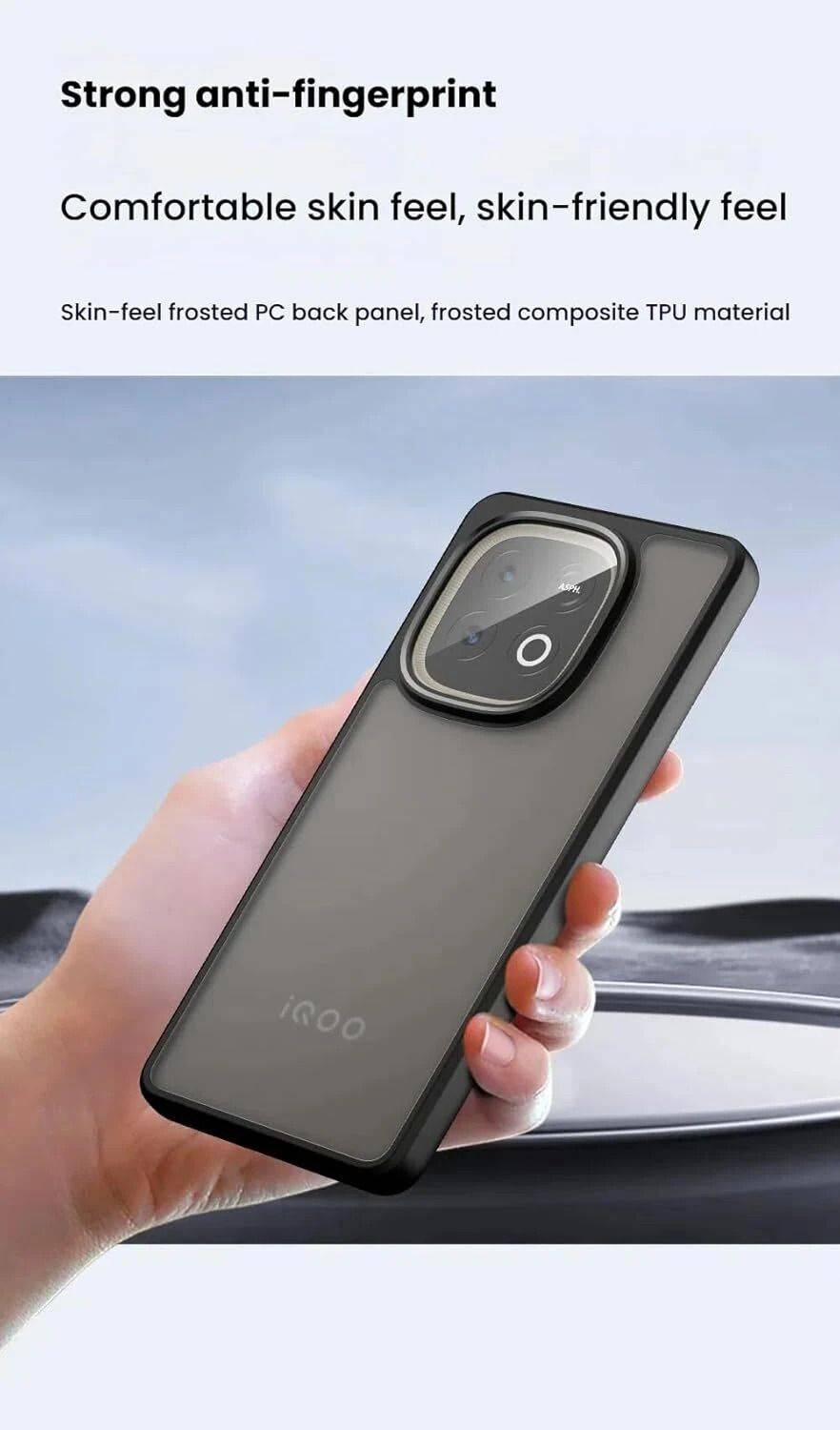 Wellpoint Back Cover for iQOO Neo 10 5G Black - Image 3