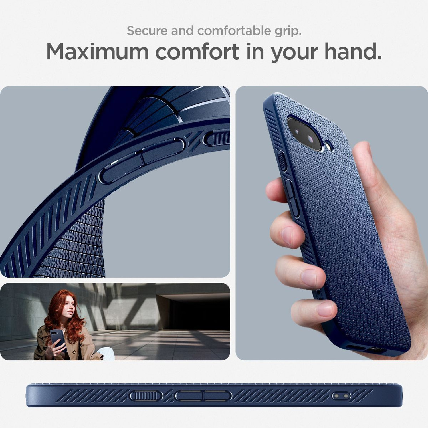 Image of Spigen Liquid Air Back Cover for Google Pixel 9a