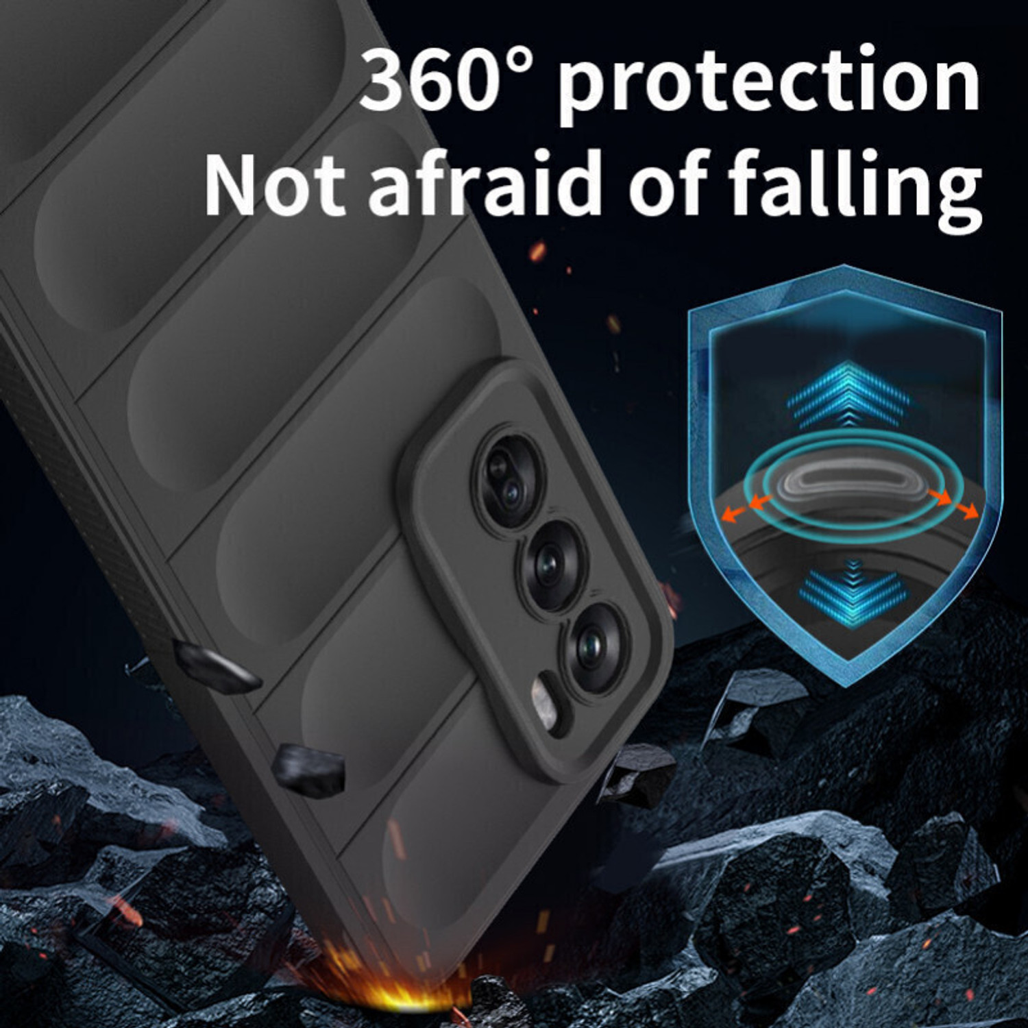 Image of Fablue Back Cover for OPPO Reno 12 Pro 5G