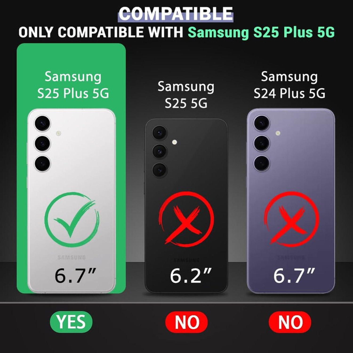 Image of Us Lite Back Cover for Samsung Galaxy S25 Plus (Blue, Magsafe)