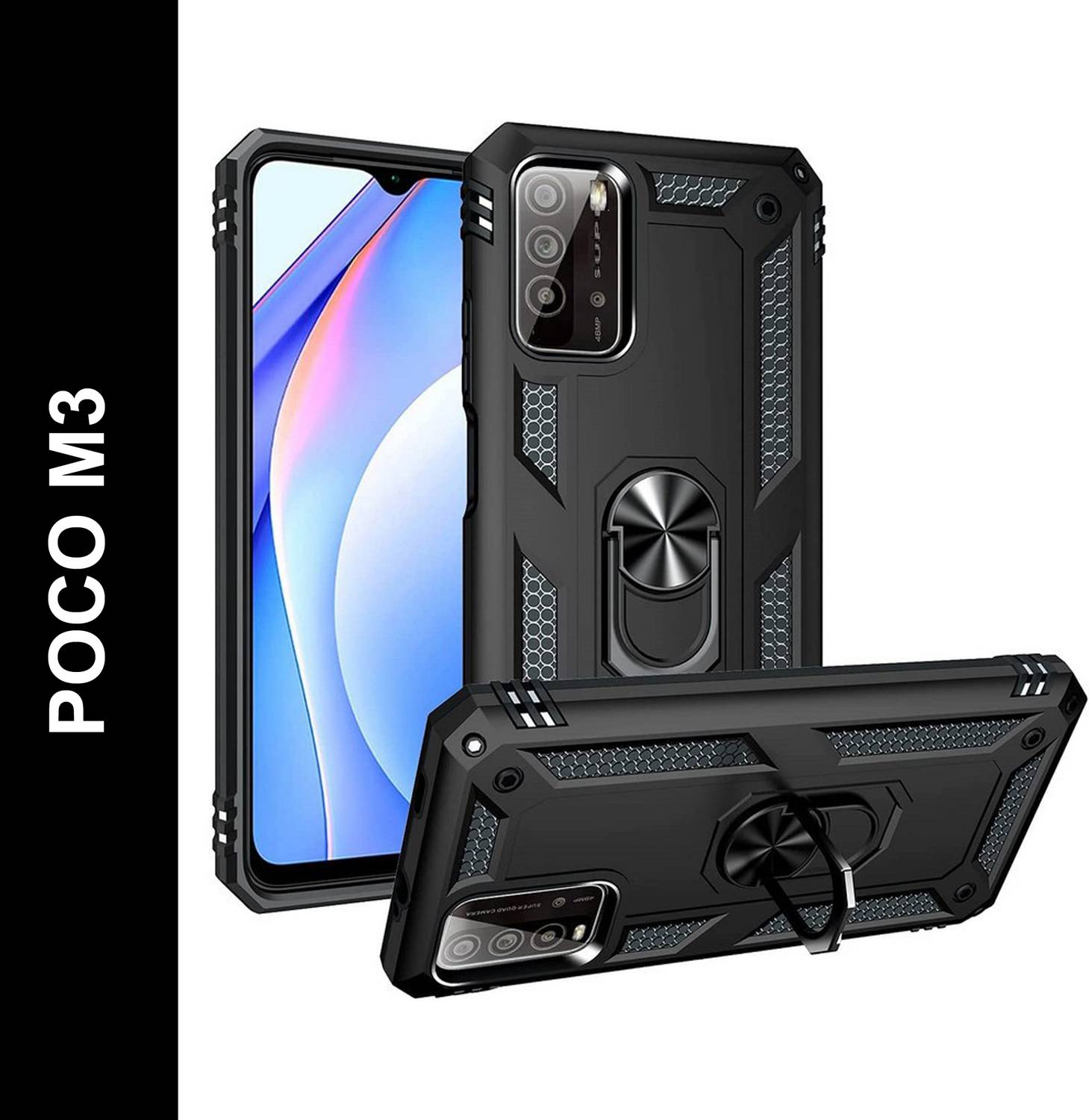Cover Alive Back Cover for Poco M3