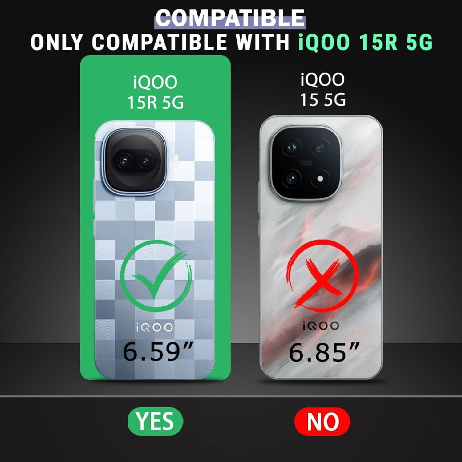 Image of Flipkart SmartBuy Back Cover for iQOO 15R 5G