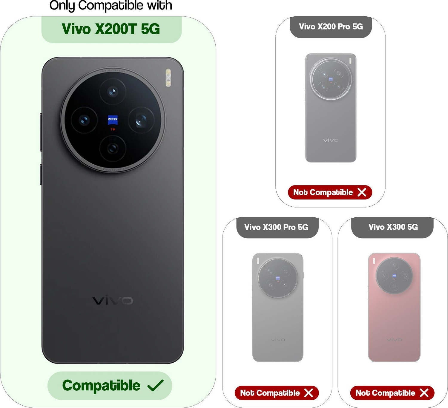 Image of Mr. Case Back Cover for Vivo X200T 5G