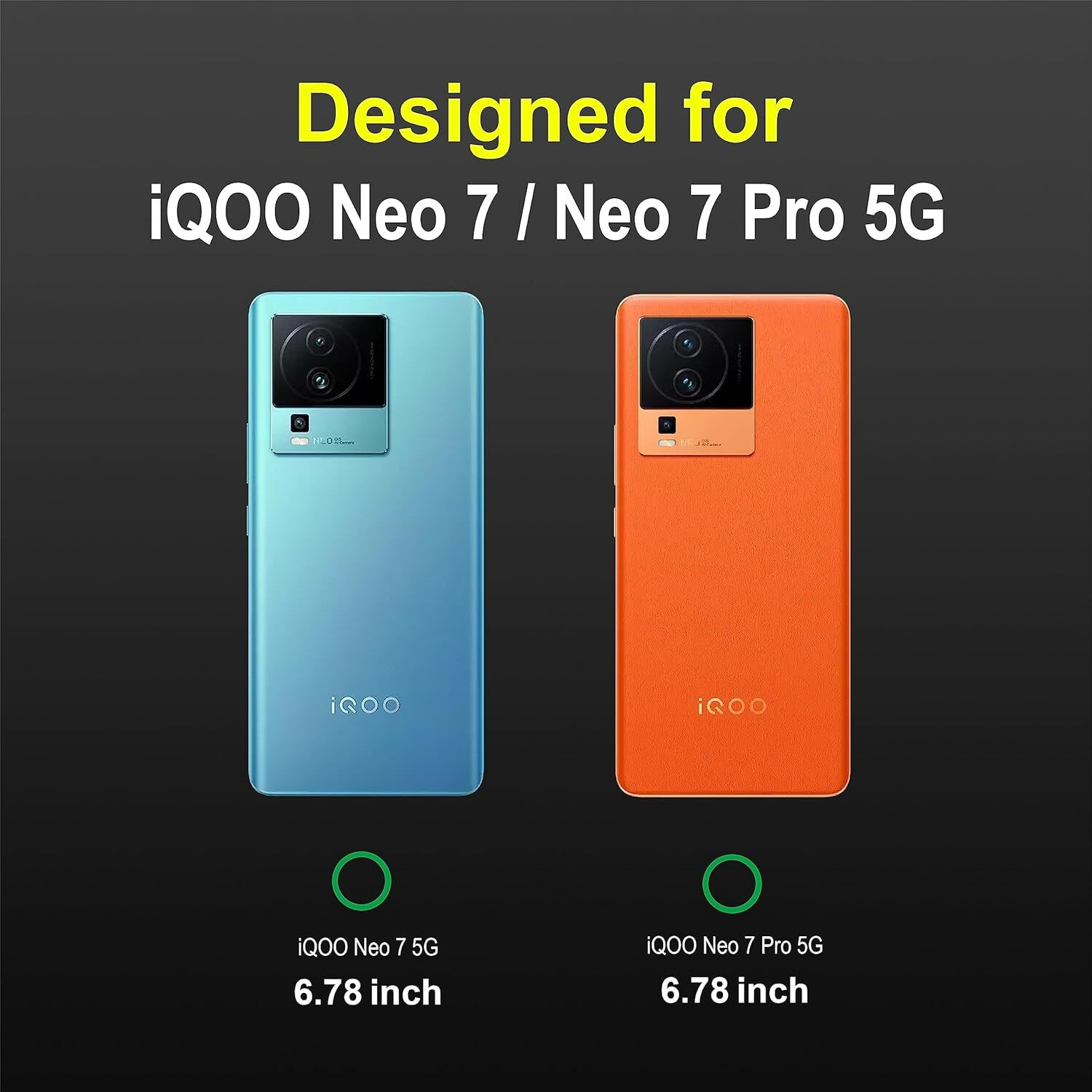 Image of ROSALINE Back Cover for iQOO Neo 7 Pro 5G