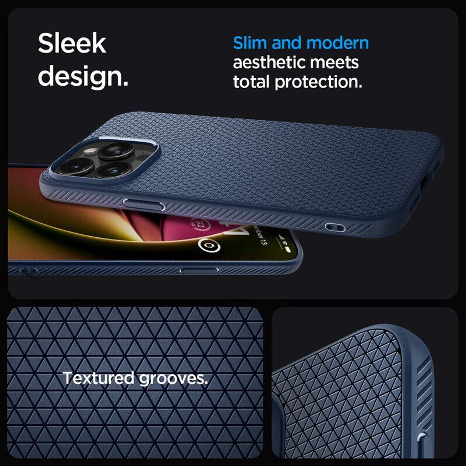 Image of Spigen Liquid Air Back Cover for Apple iPhone 15 Pro Max