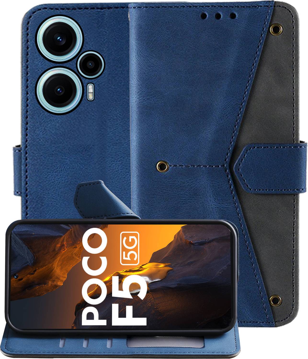 Autofocus Flip Cover for Poco F5 5G