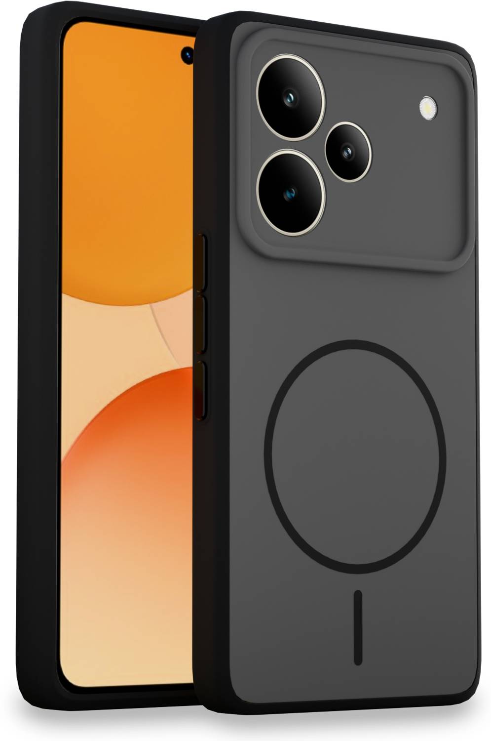 KartV Back Cover for Realme P4 5G Black - Image 1