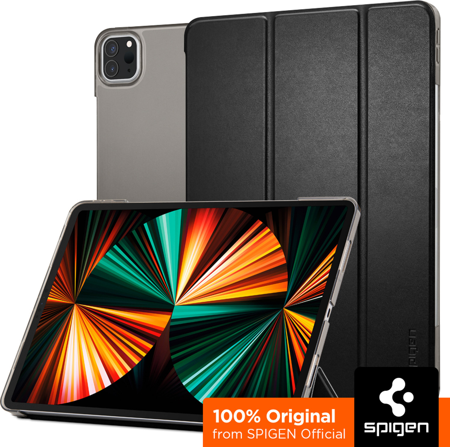 Image of Spigen Smart Fold Back Cover for Apple iPad Pro 12.9 inch
