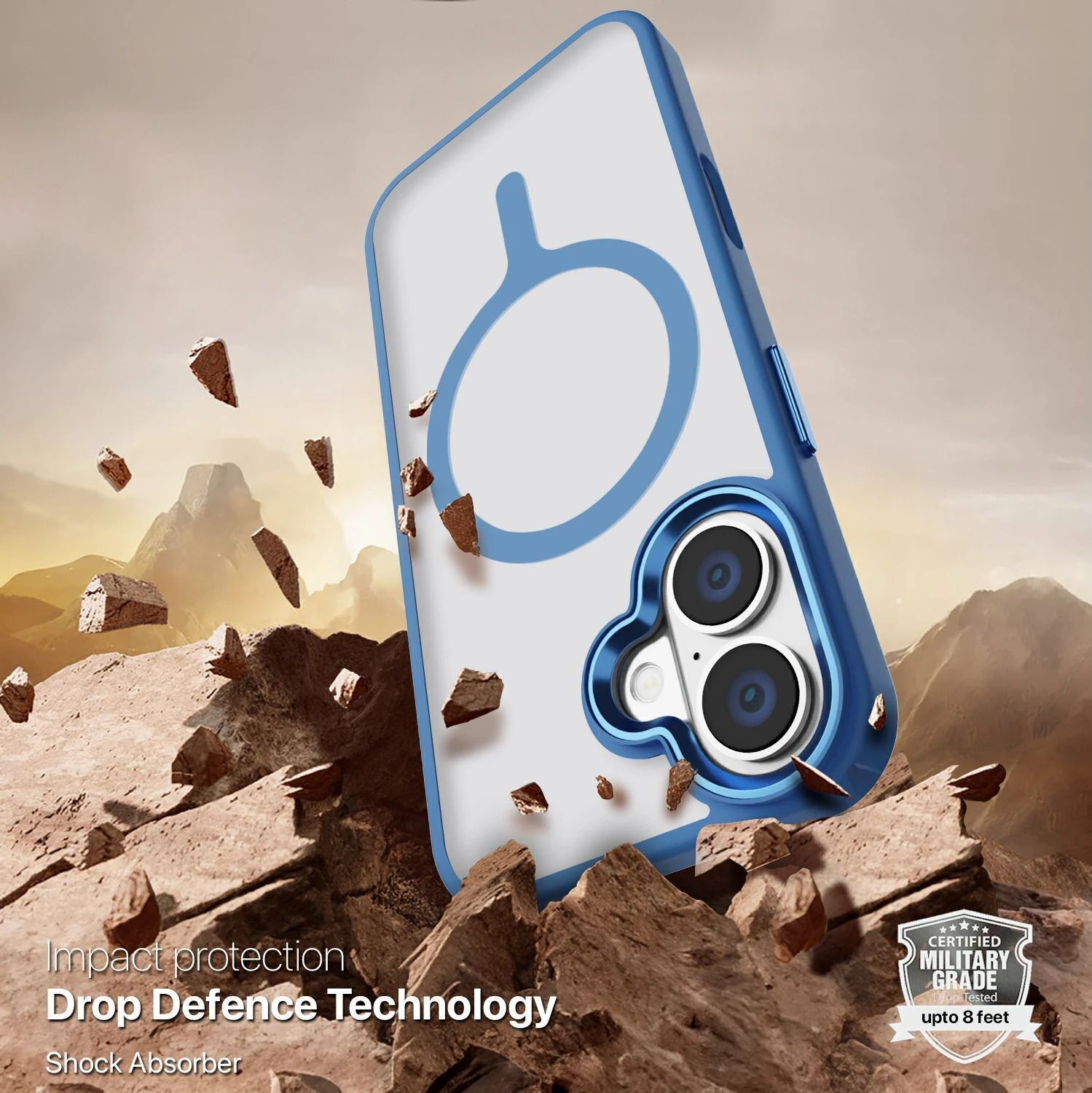 Image of Gripp Back Cover for Apple iPhone 16 Plus