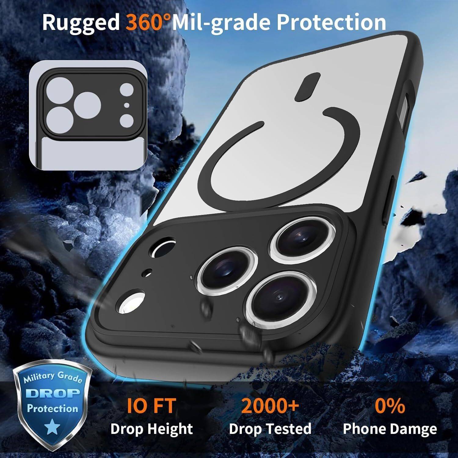 CASEKOO Back Cover for iPhone 17 Pro Max - CASEKOO : Flipkart.com