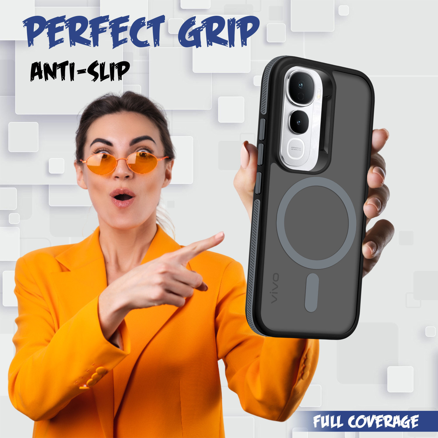 Image of V-TAN Back Cover for Vivo Y400 Pro