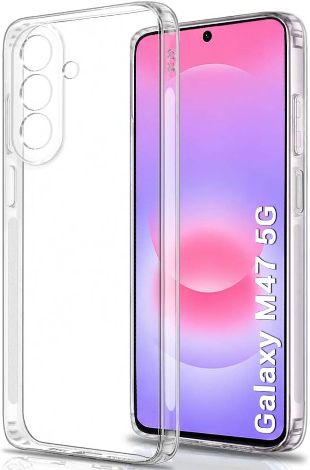 EITANSHA CREATION Back Cover for Samsung Galaxy M47 5G, Samsung Galaxy M47, Samsung Galaxy A27 5G, Samsung Galaxy A27