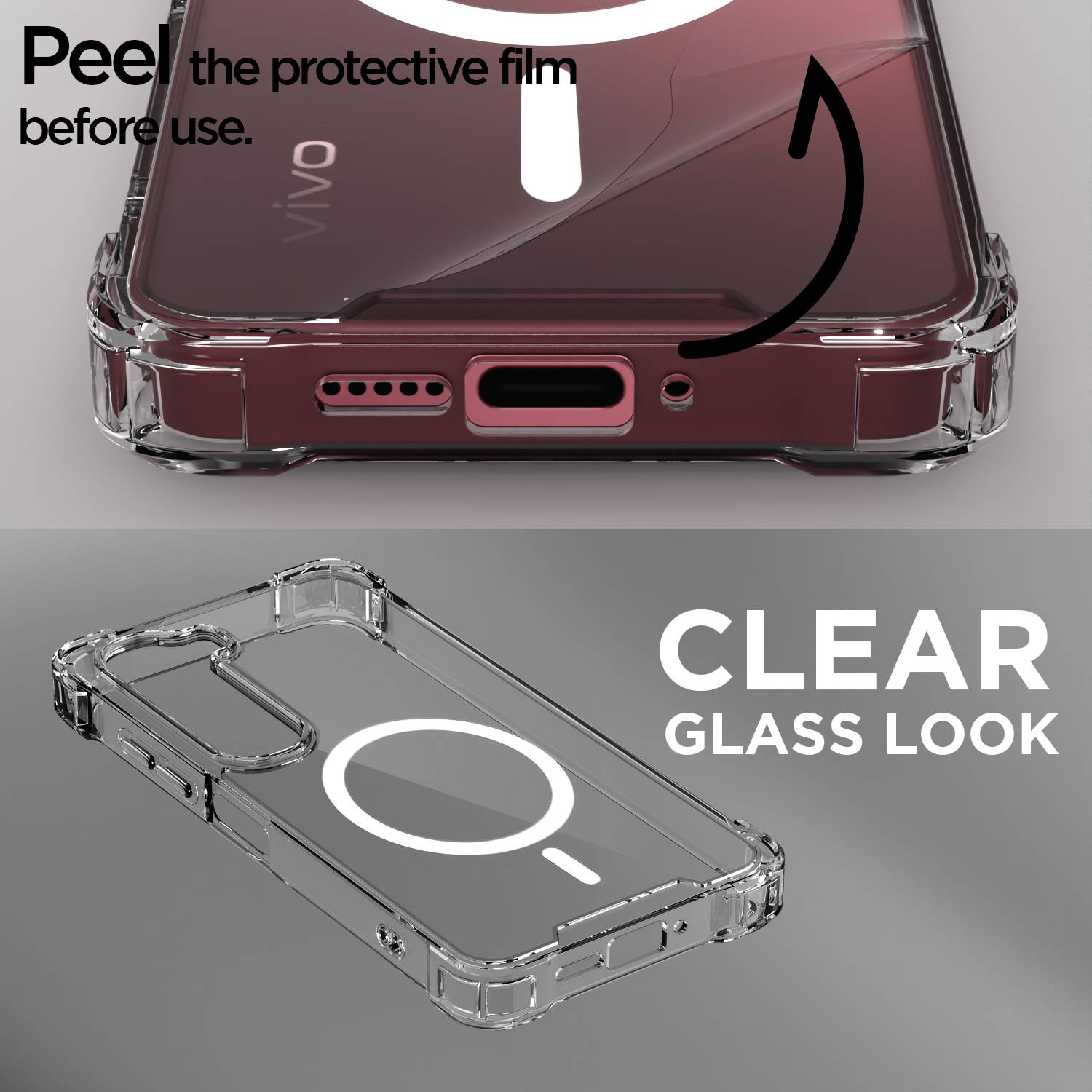 GLOBAL NOMAD Back Cover for Vivo Y31 5G - Image 3