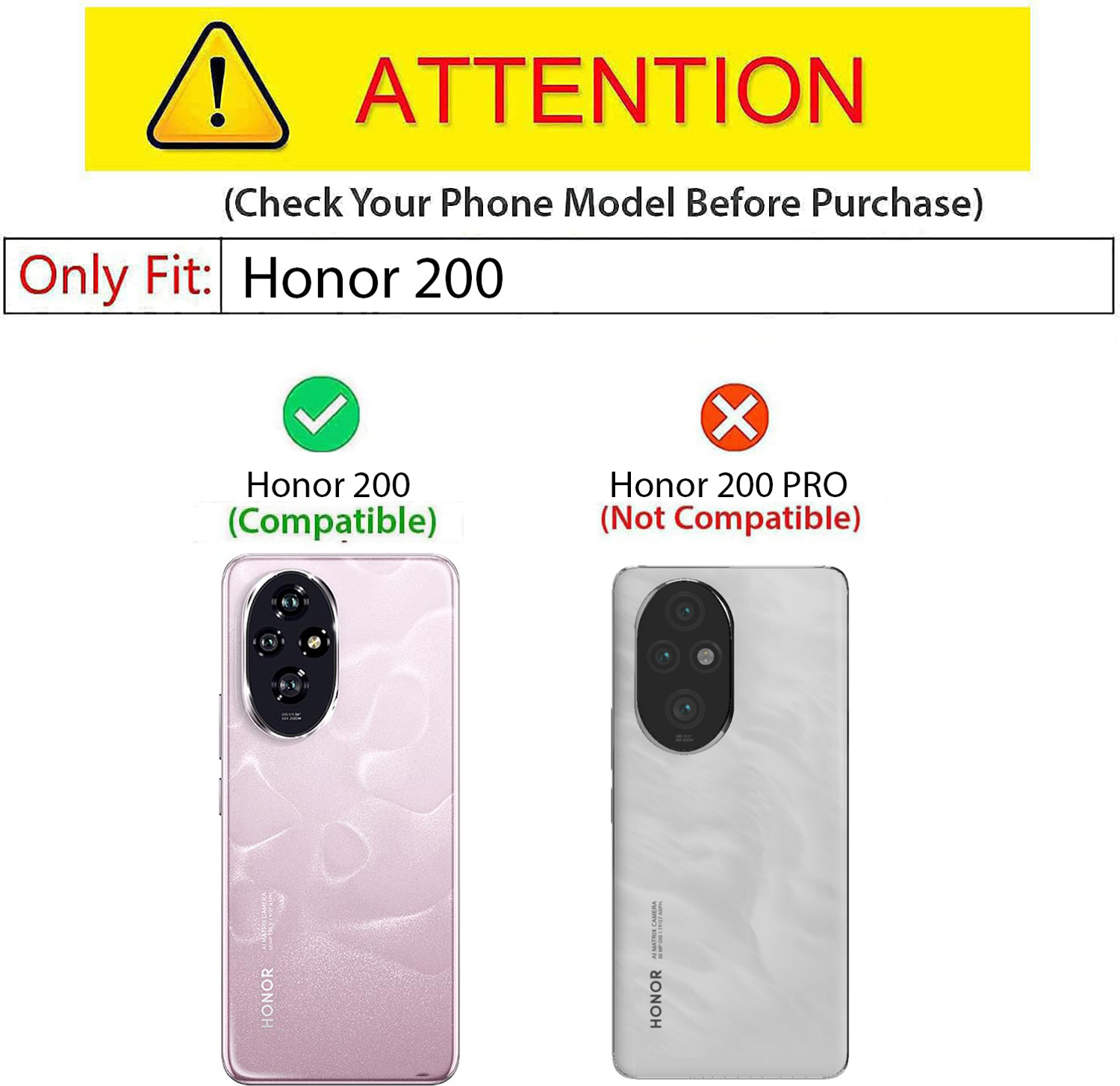 Image of Kapa Back Cover for Honor 200 (5G)