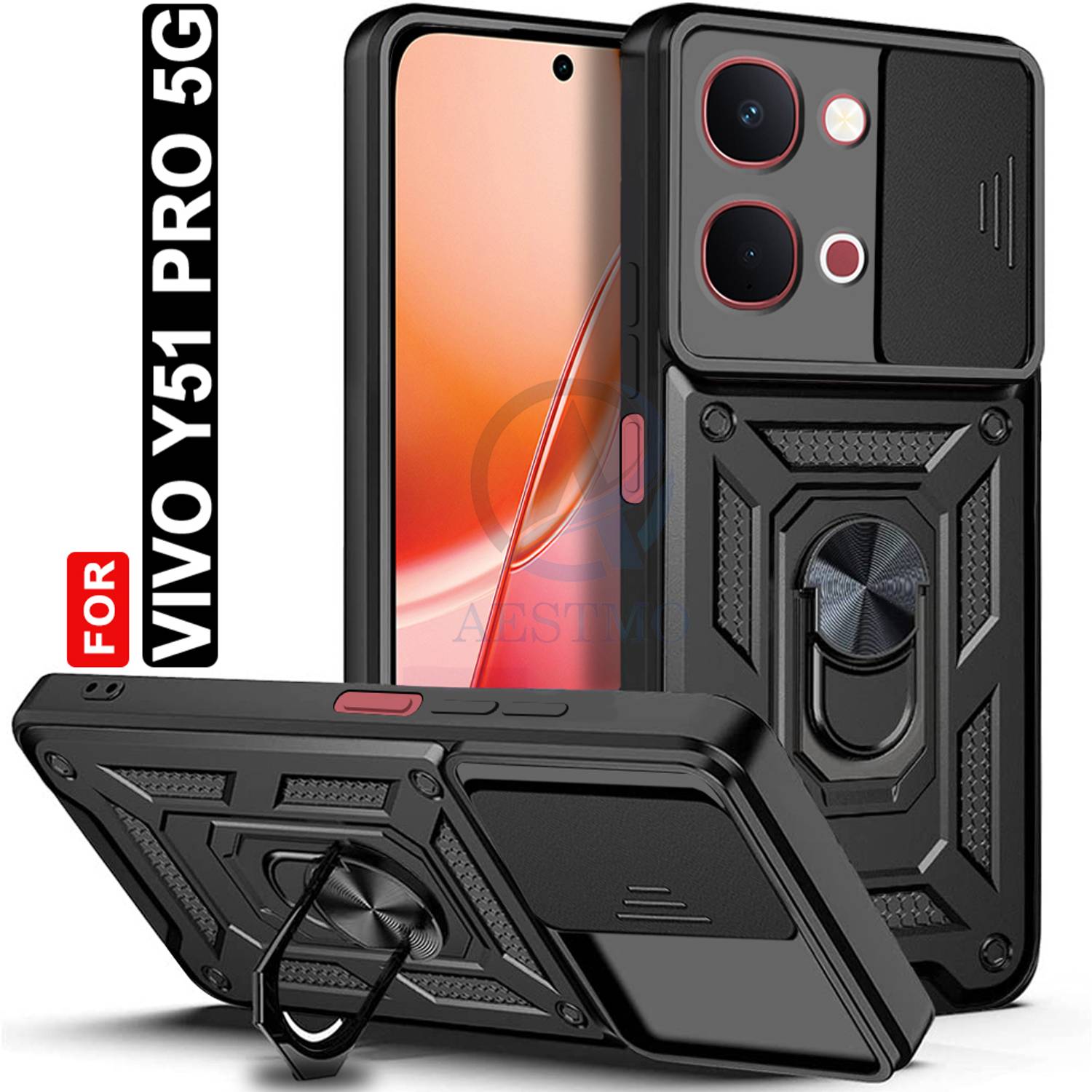 AESTMO Back Cover for Vivo Y51 Pro 5G