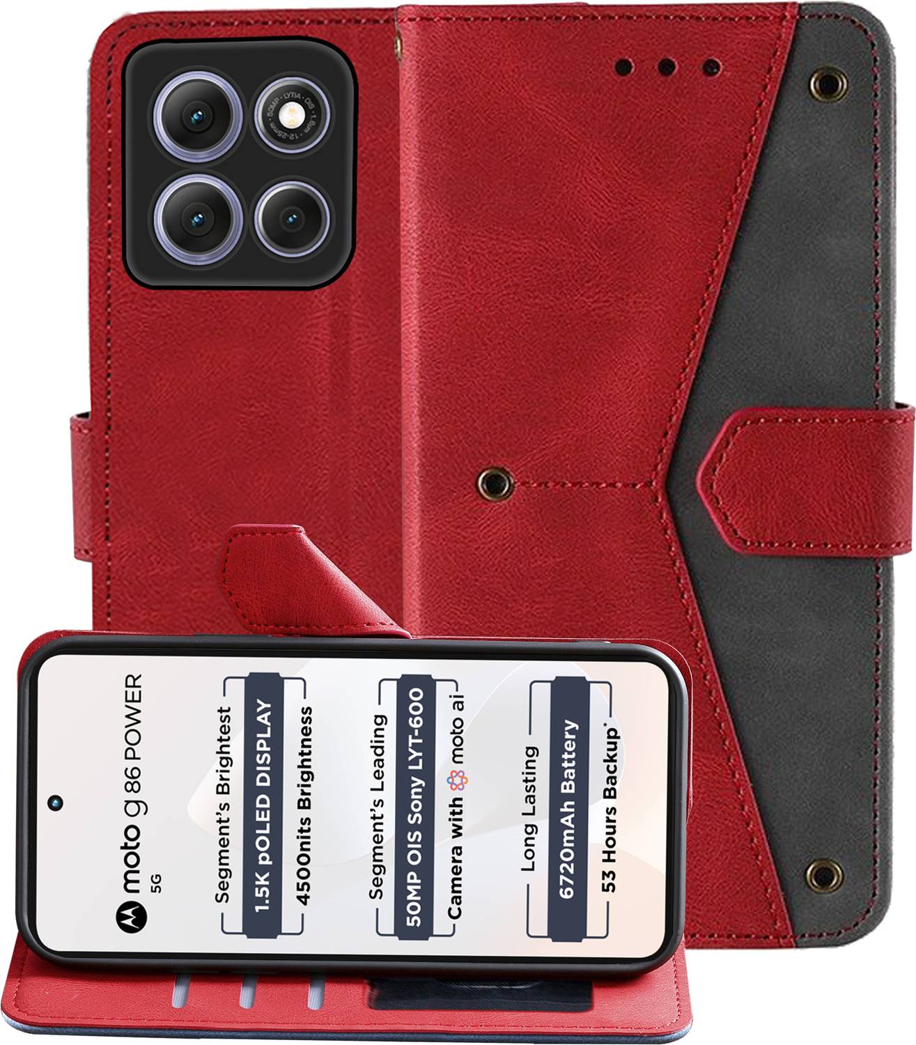Autofocus Back Cover for Motorola Moto G86 Power 5G