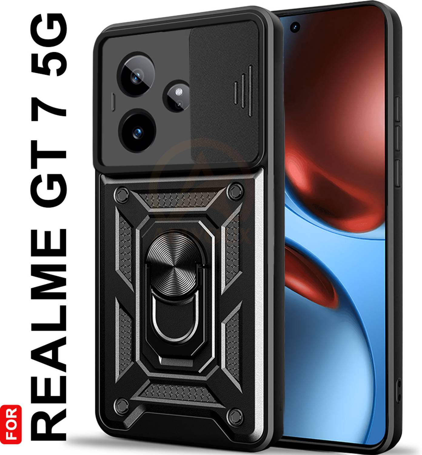 AelVouX Back Cover for Relame GT 7 5G