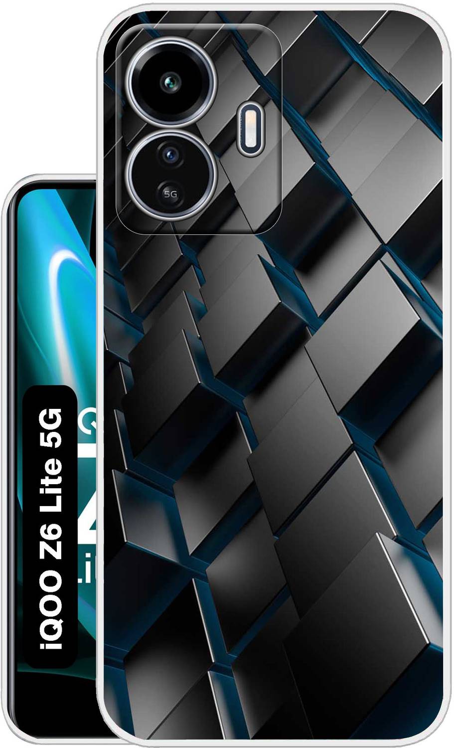 Case Club Back Cover for IQOO Z6 Lite 5G