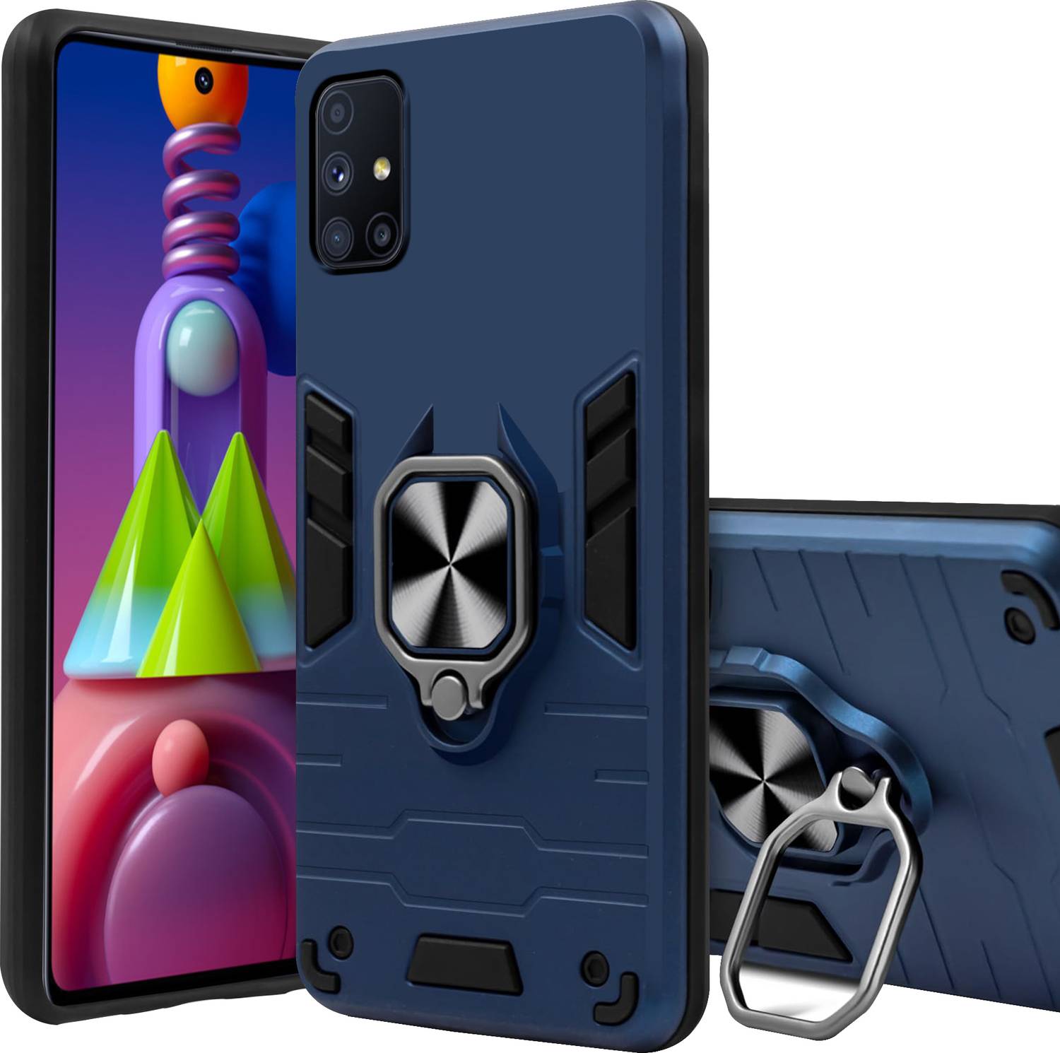 BOZTI Back Cover for Samsung Galaxy M51