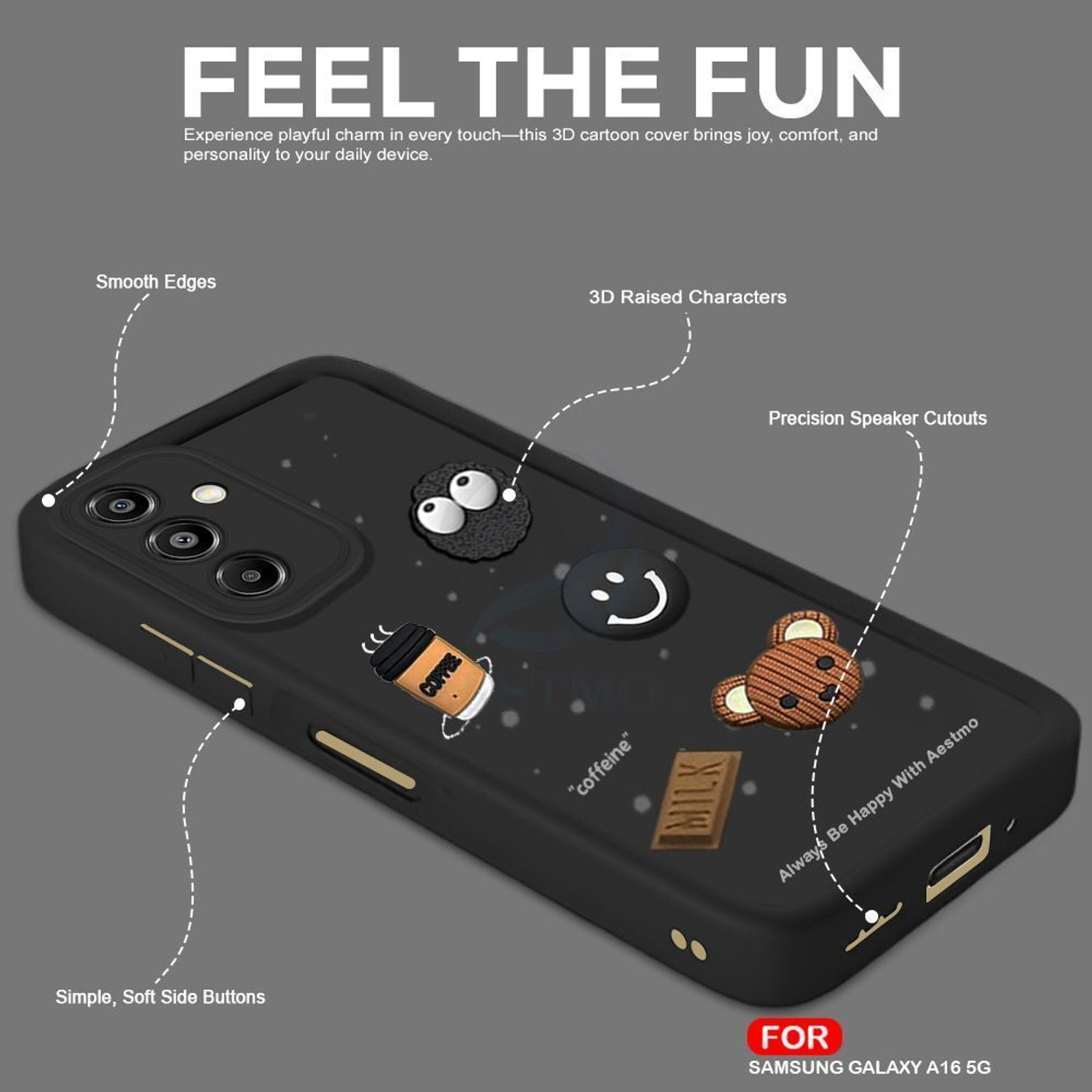 Image of AESTMO Back Cover for SAMSUNG Galaxy A16 5G