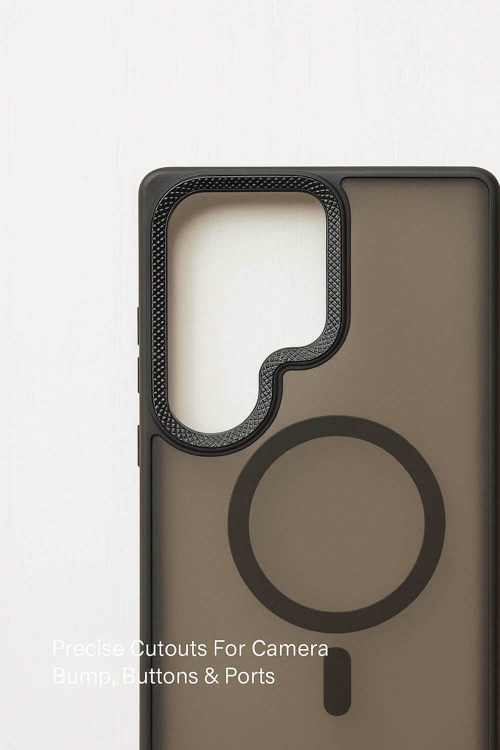 Image of gipla Back Cover for Samsung Galaxy S25 Ultra (Black, Magnetic Case, Pack of: 1)