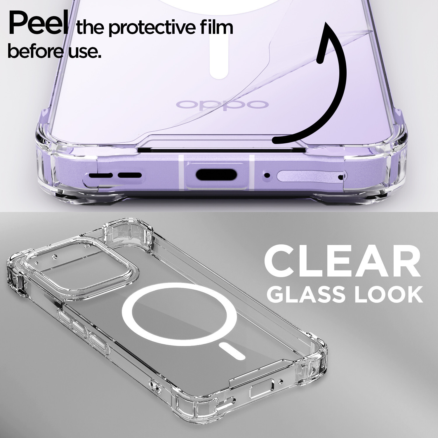 Image of Pikkme Back Cover for Oppo Reno 14 5G
