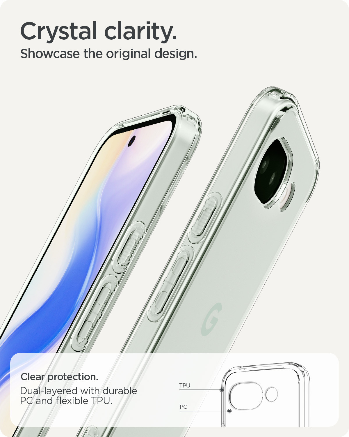 Image of Spigen Ultra Hybrid Back Cover for Google Pixel 10a