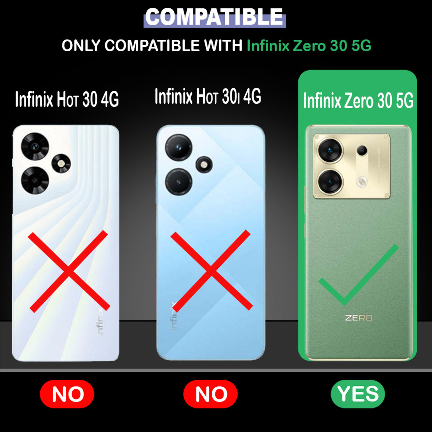 Image of Casotec Back Cover for Infinix Zero 30 5G