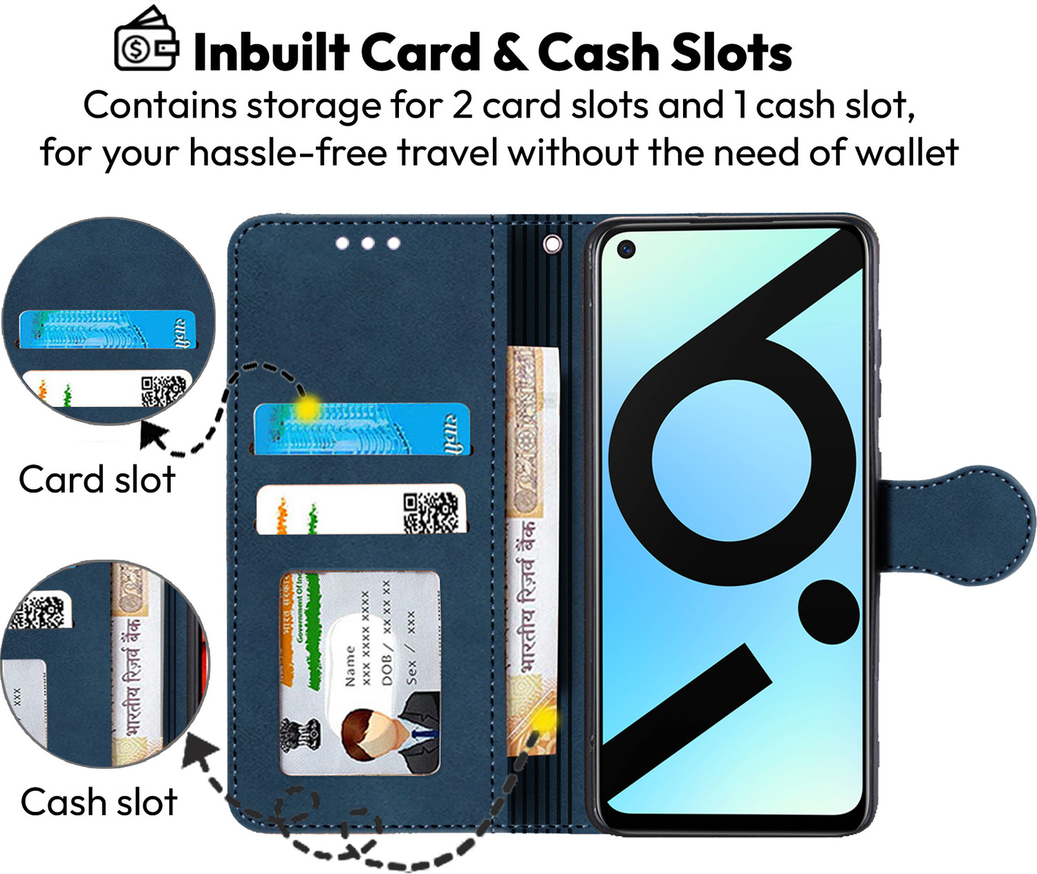 Image of Mobishield Flip Cover for Realme 6i