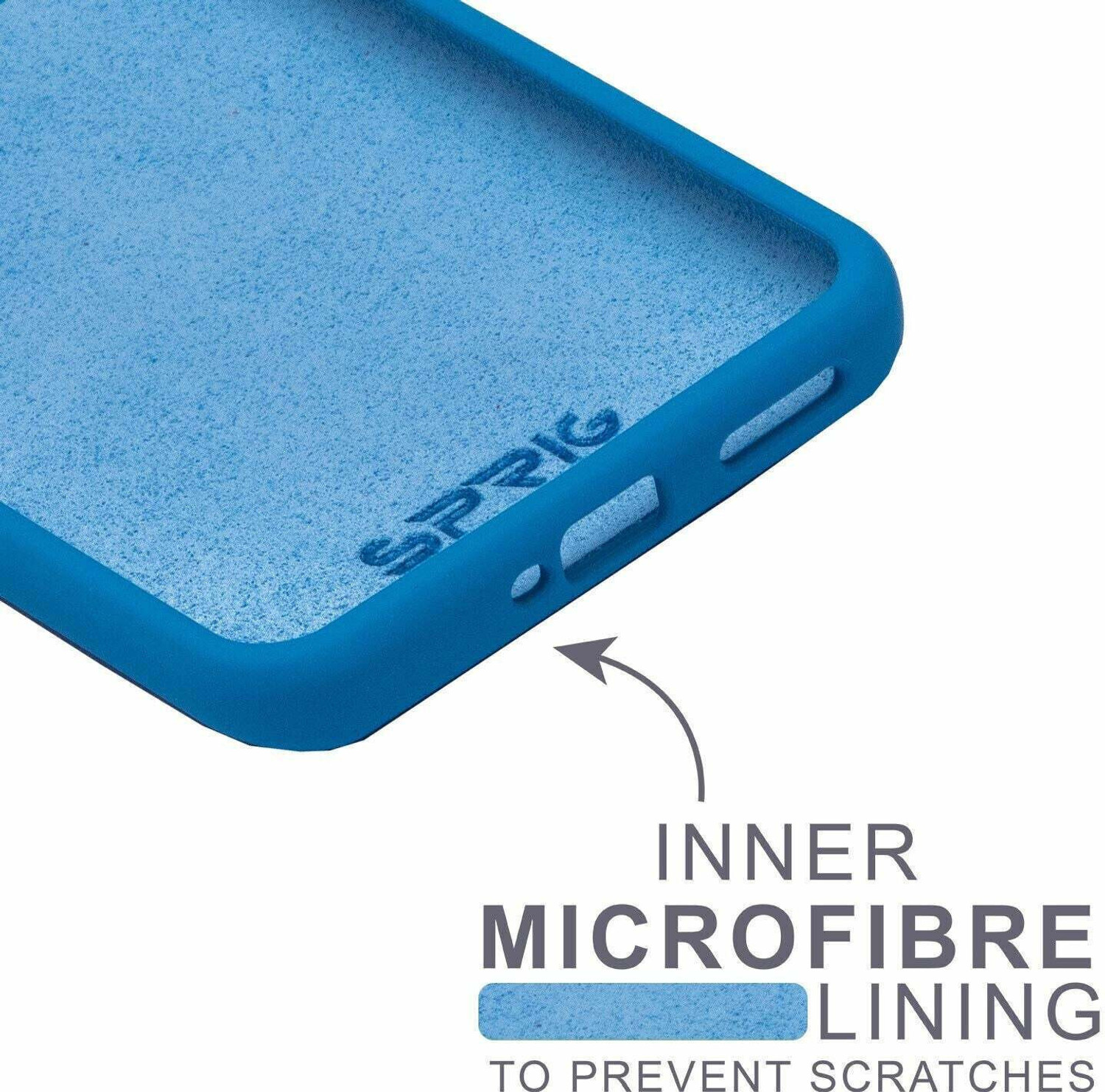 Image of Sprig Liquid Silicone Back Cover for realme GT 2, Realme GT 2