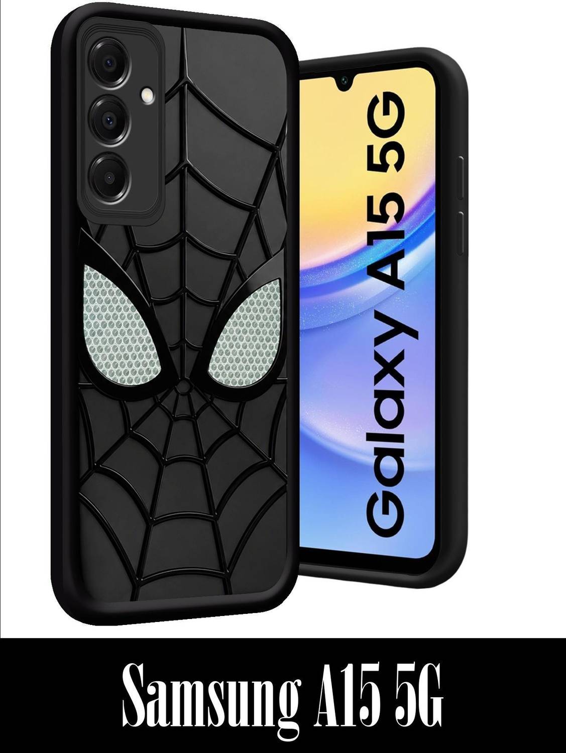 CASEHYP Samsung A15 5G Spiderman Shockproof Back Cover