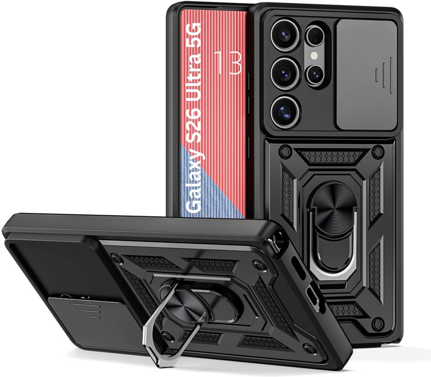 Fablue Back Cover for Samsung Galaxy S26 Ultra 5G Black - Image 1