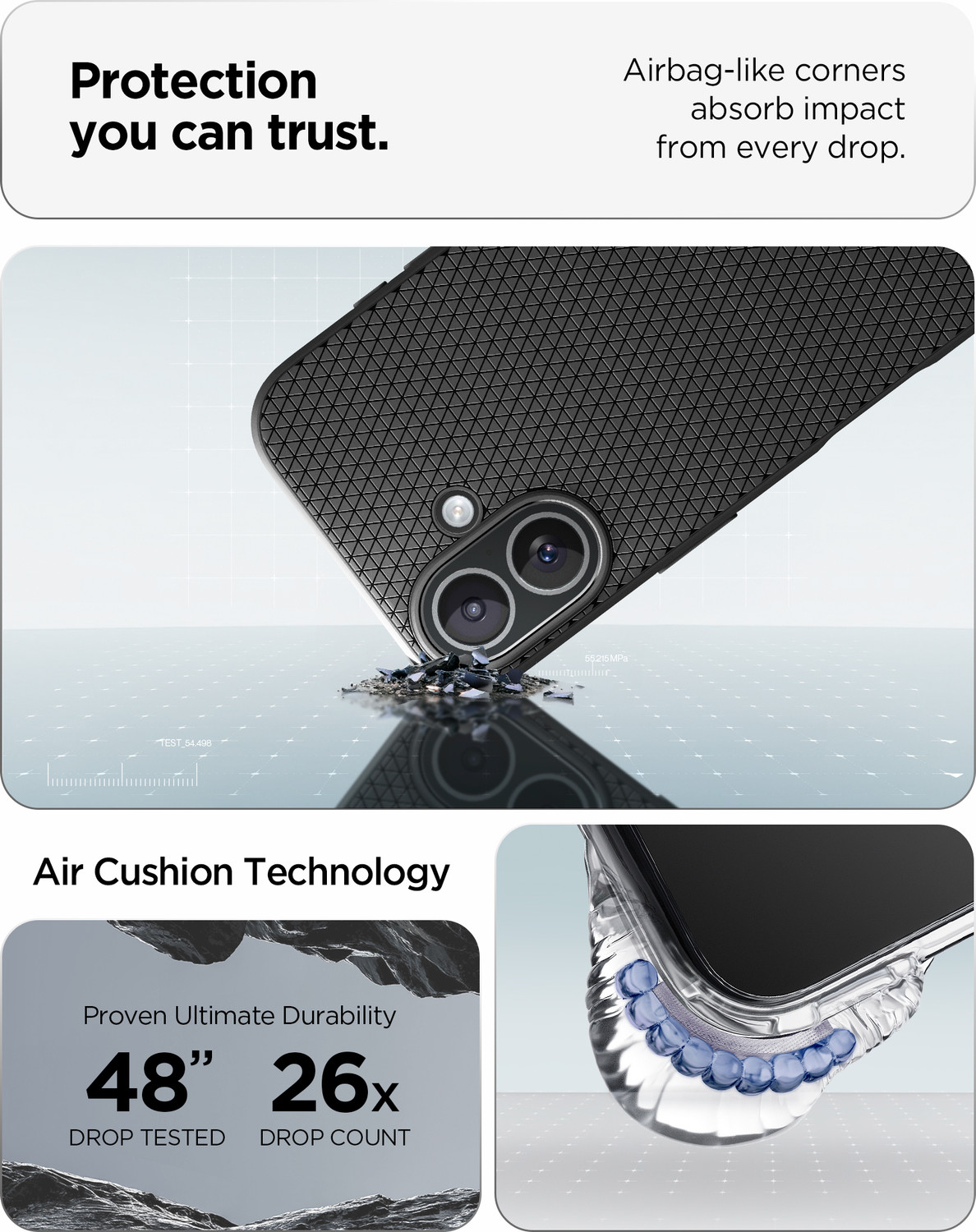 Image of Spigen Liquid Air Back Cover for iPhone 17