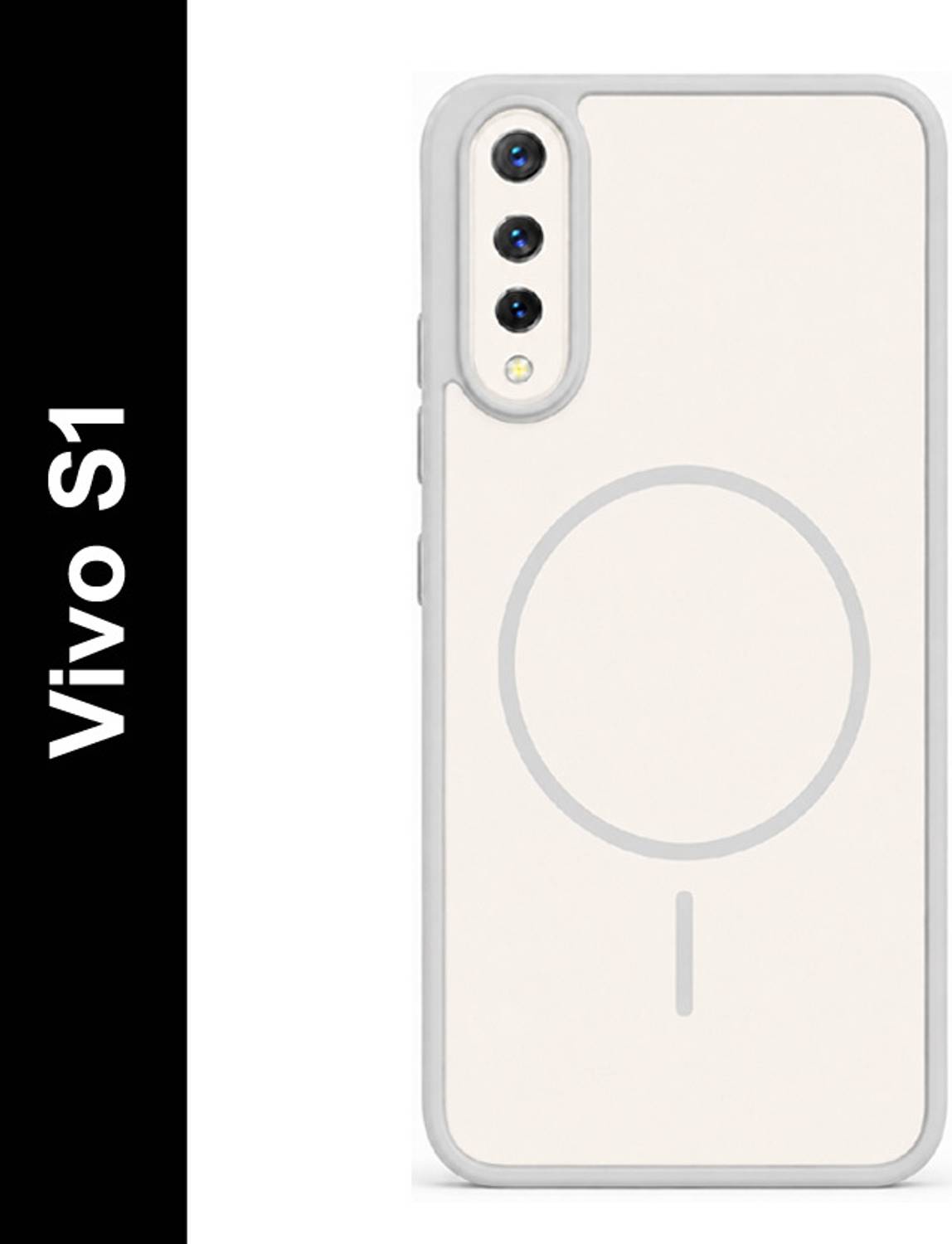 Aaghosh Vivo S1 Back Cover Gray - Image 1
