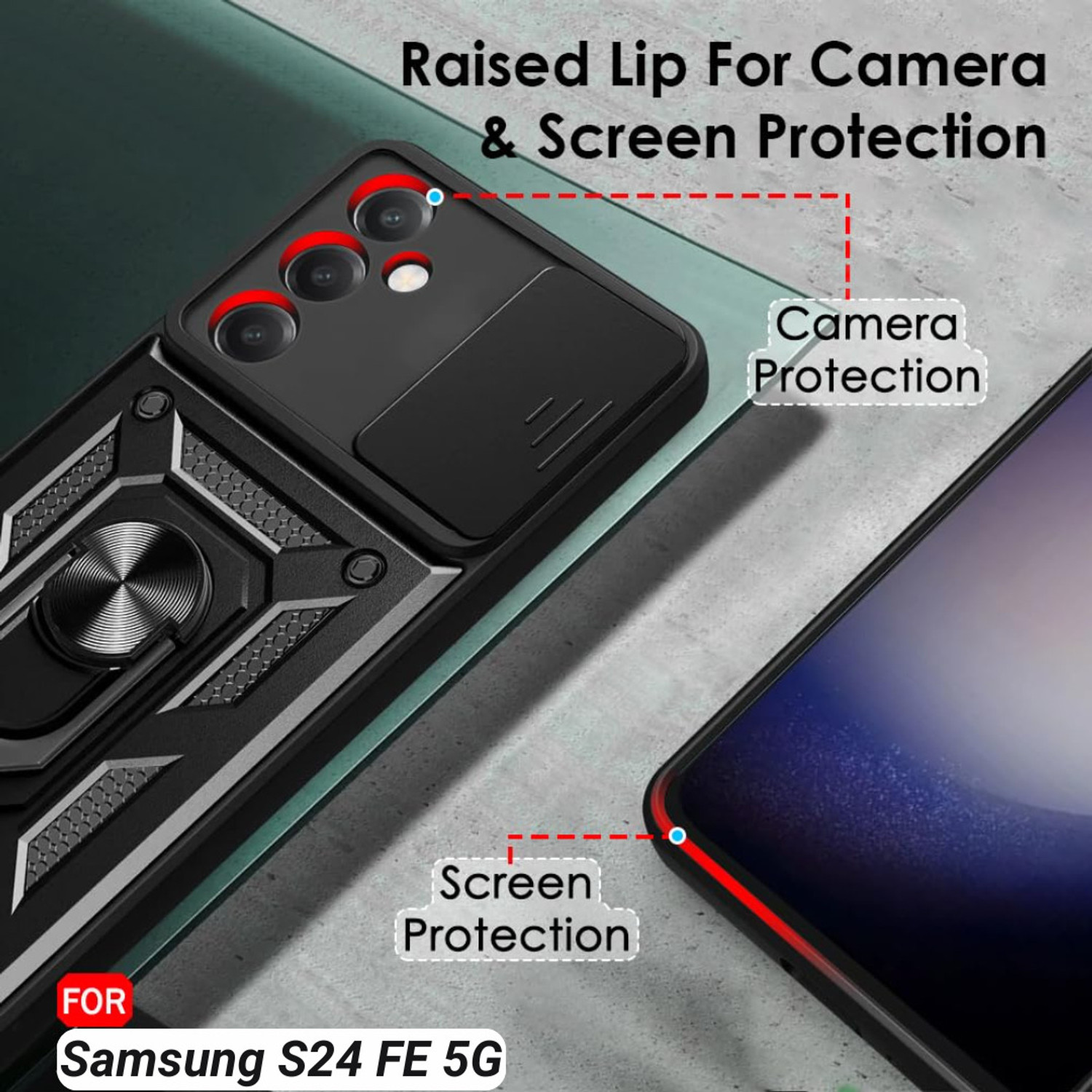 Image of Gizzo Back Cover for SAMSUNG Galaxy S24 FE 5G