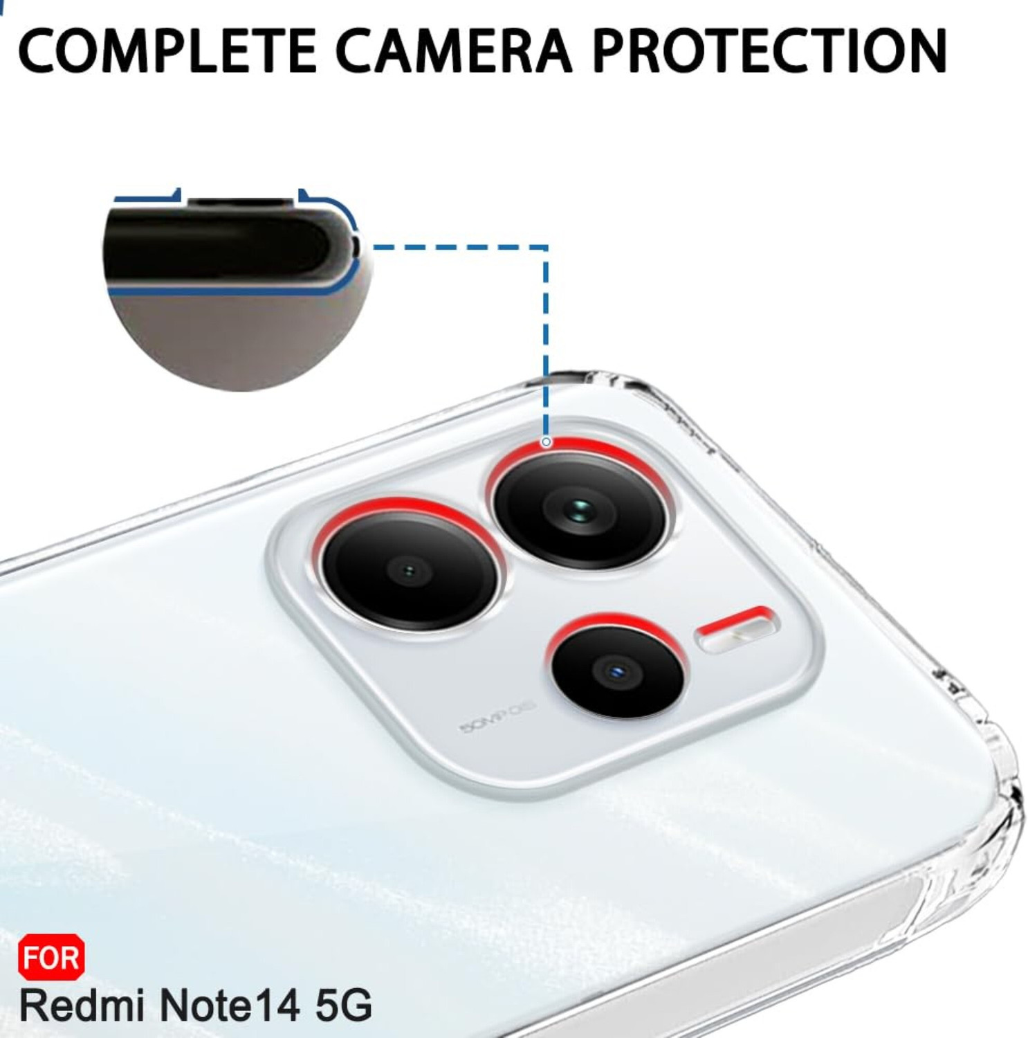Image of ZAMN Back Cover for REDMI NOTE 14 5G