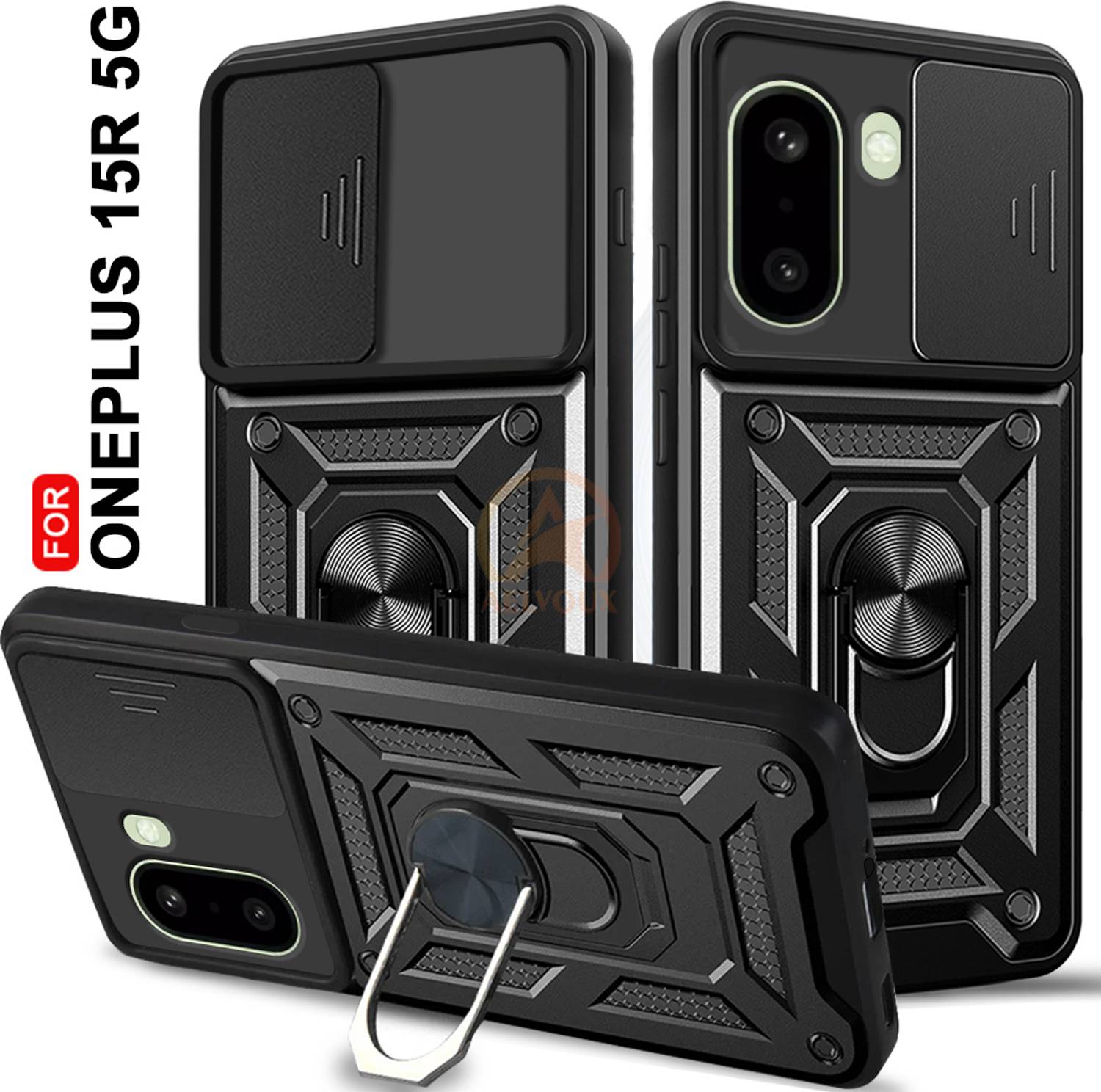 AelVouX Back Cover for OnePlus 15R 5G