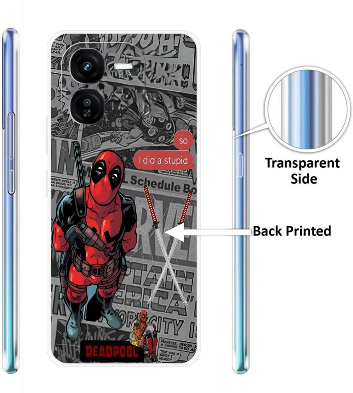 Image of CASEGET Back Cover for IQOO Z9x 5G