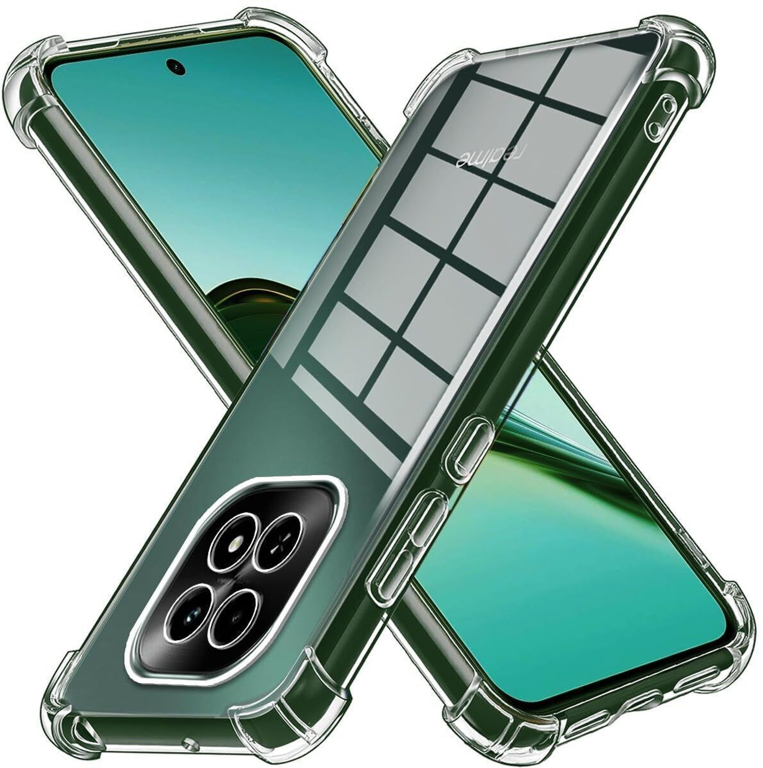 Image of TheApallio Pouch for Oppo F29 5G Bumper Silicon Transparent Case