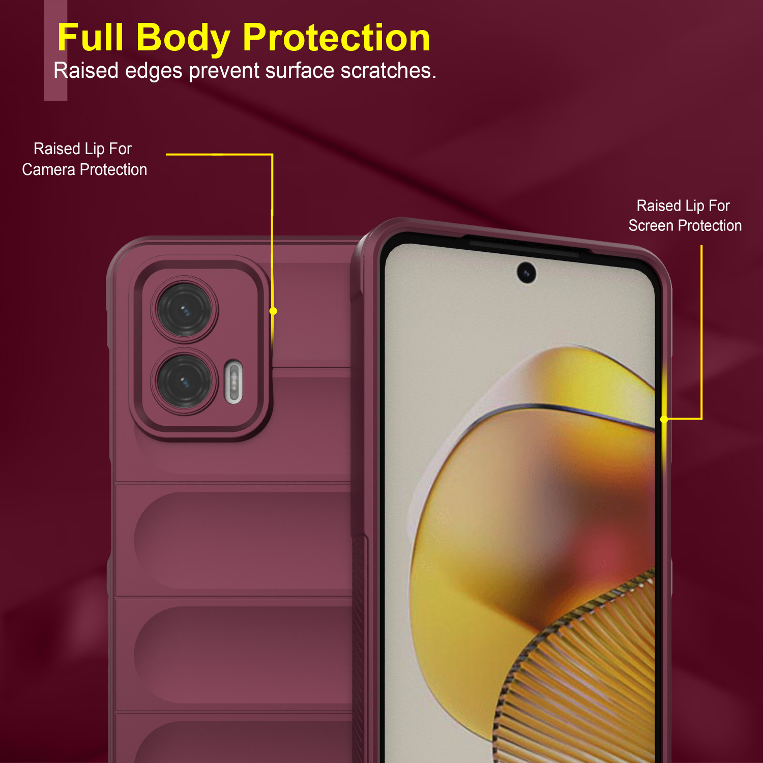 Image of GLOBAL NOMAD Back Cover for Motorola Moto G73 5G