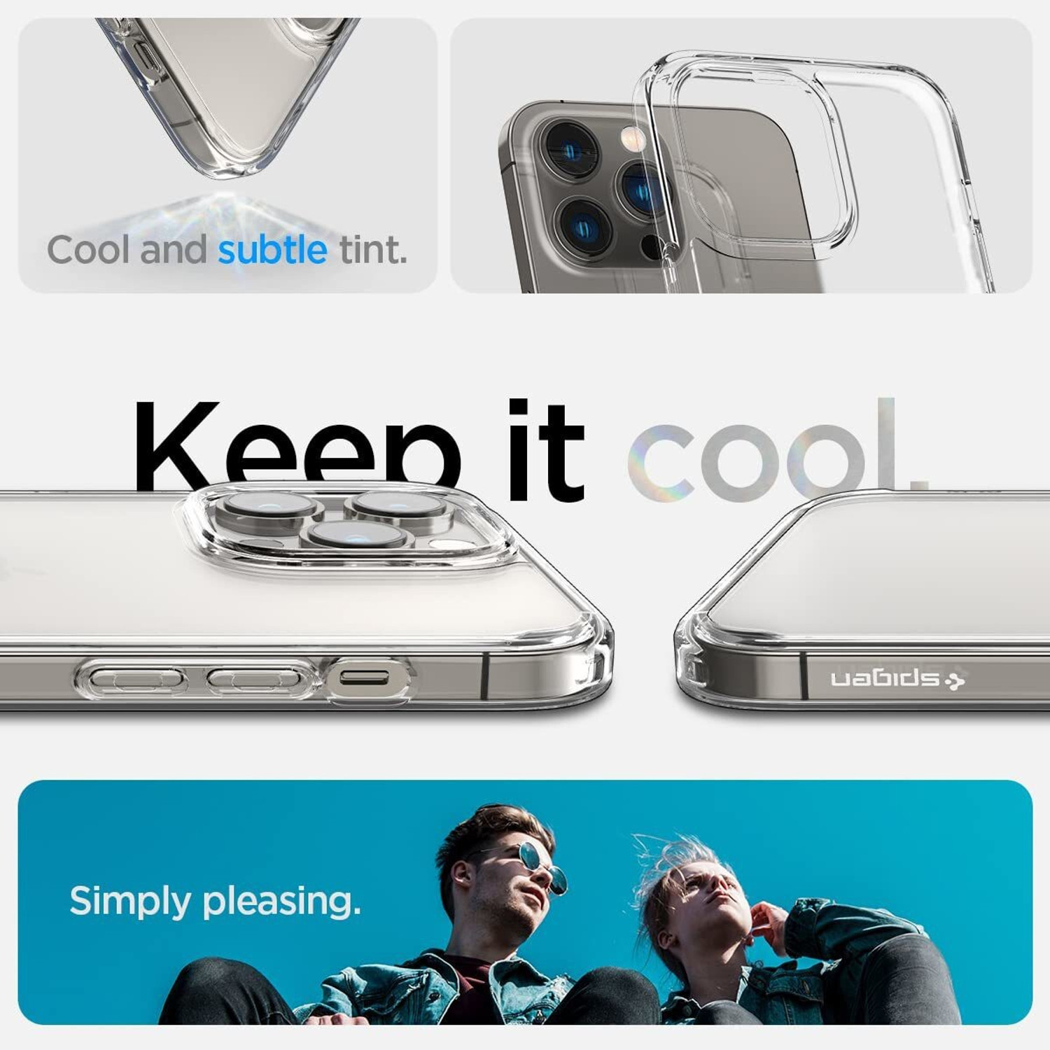 Image of Spigen Ultra Hybrid Back Cover for Apple iPhone 14 Pro
