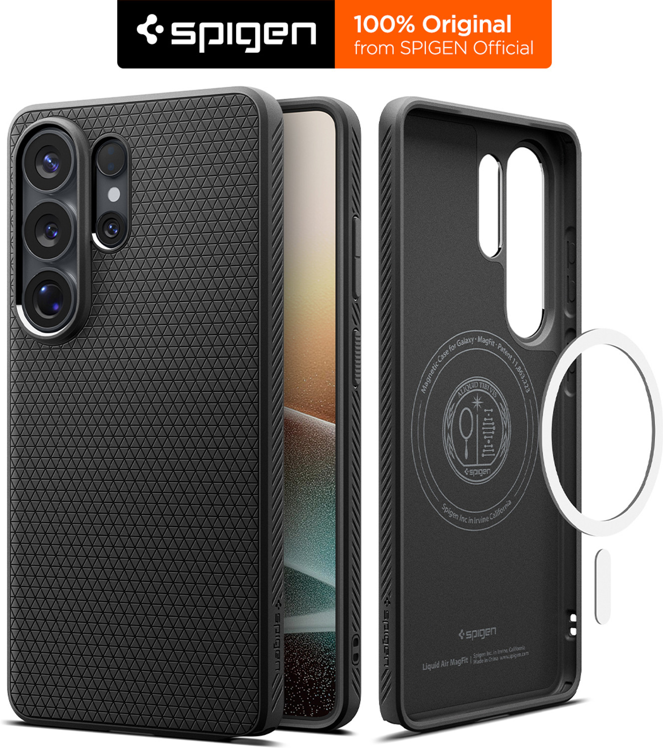 Image of Spigen Liquid Air MagFit Back Cover for Samsung Galaxy S26 Ultra 5G