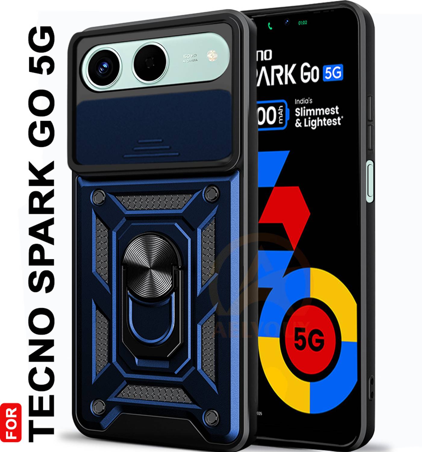 AERTOXX Back Cover for Tecno Spark GO 5G