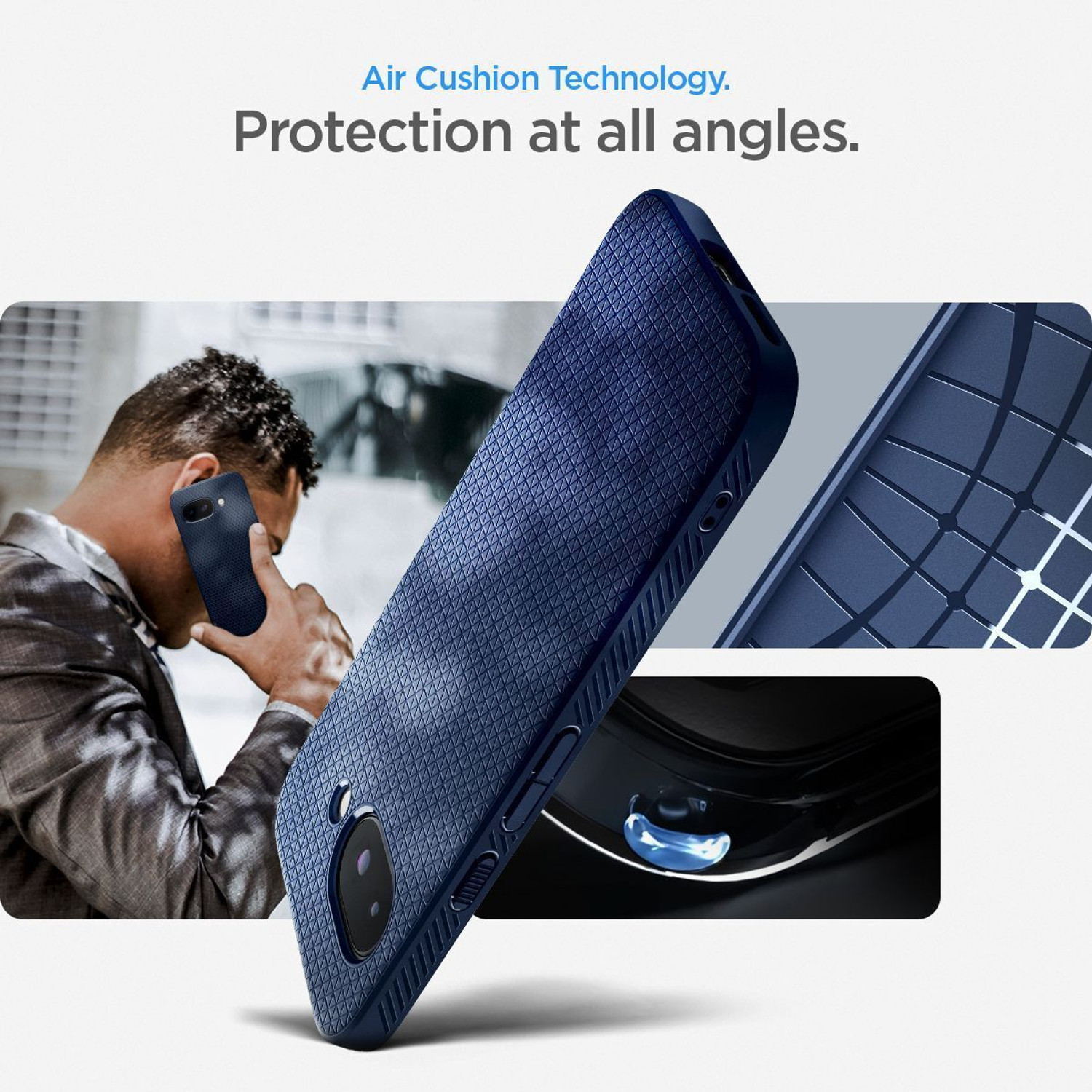 Image of Spigen Liquid Air Back Cover for Google Pixel 9a