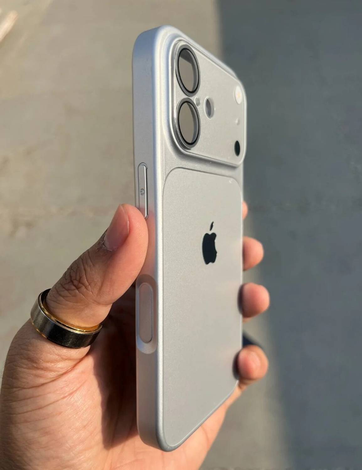 Reyanshstore Back Cover for Apple iPhone 17 Silver - Image 2