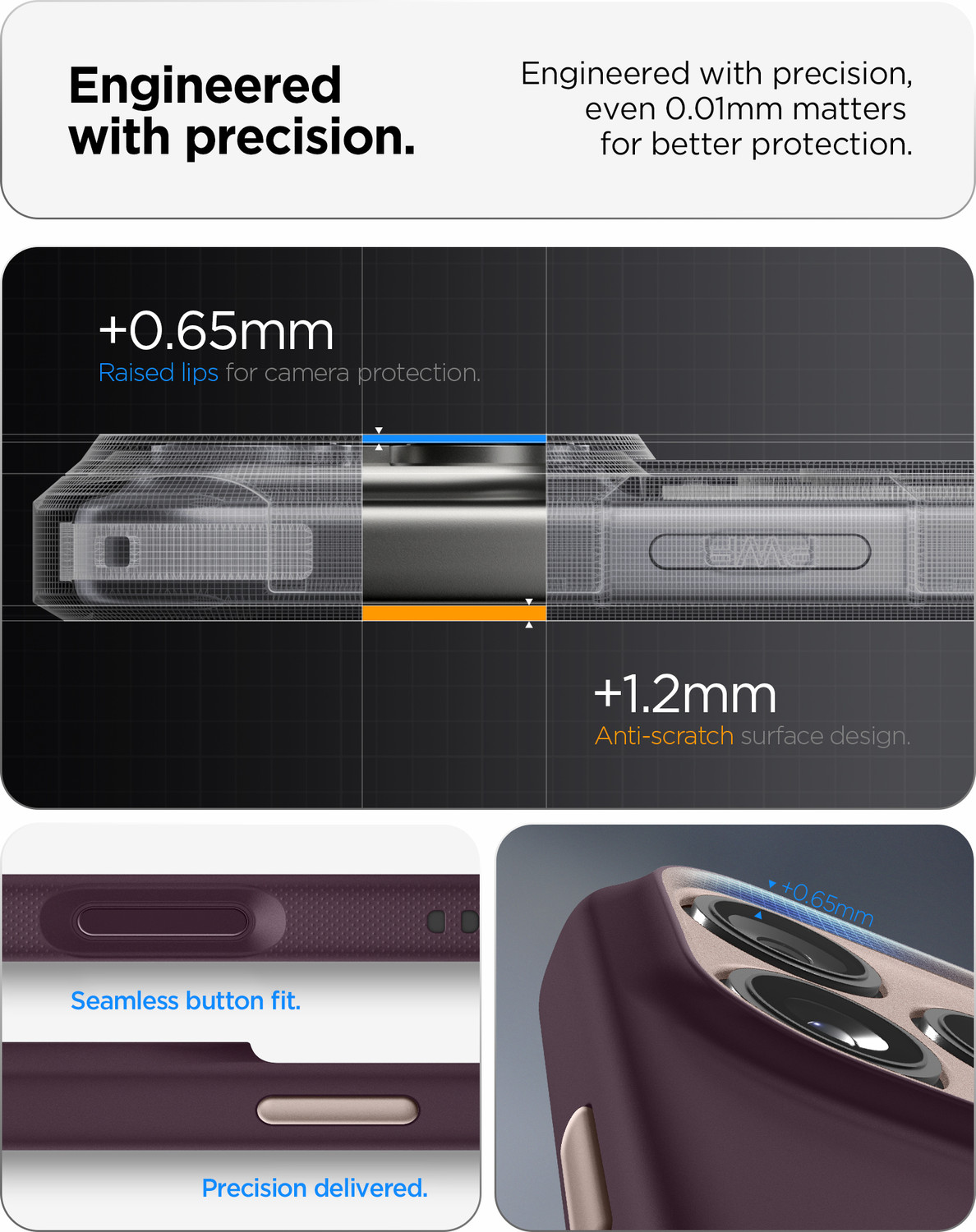 Image of Spigen Nano Pop MagFit Back Cover for iPhone 17 Pro (Maroon, Magsafe, Thermoplastic Polyurethane, Polycarbonate, Pack of: 1)