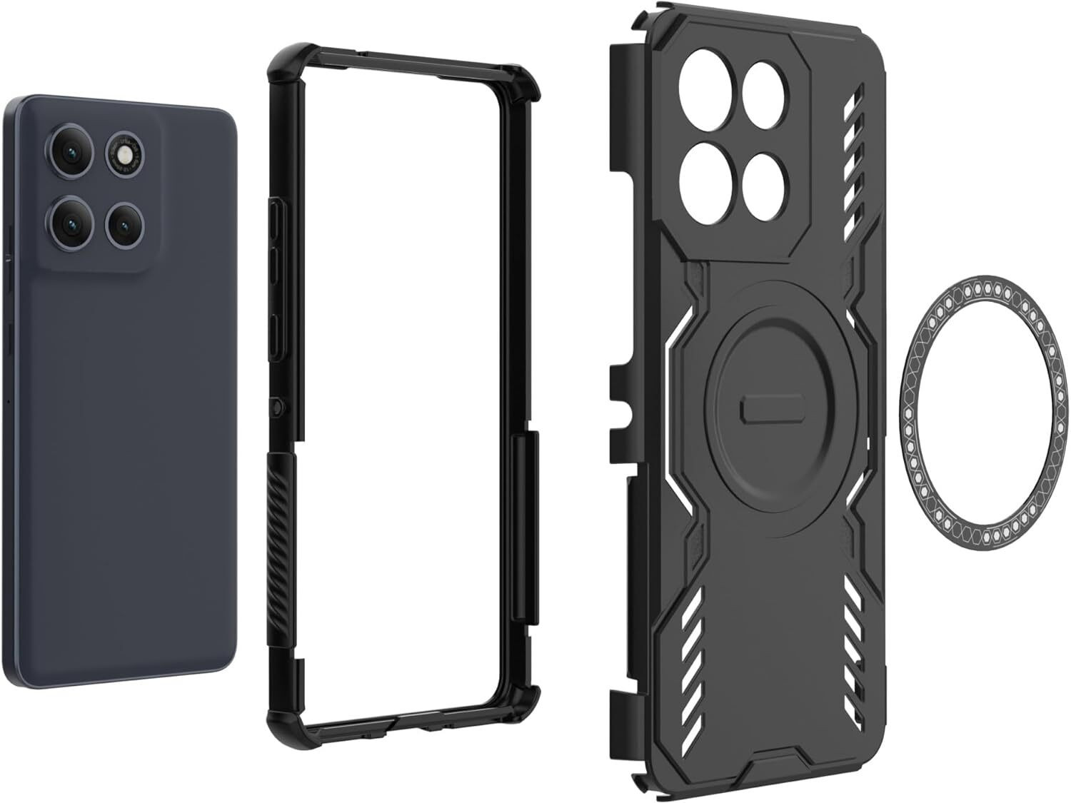 Image of Lustree Back Cover for Motorola Moto G57 Power 5G, Motorola Moto G67 Power 5G