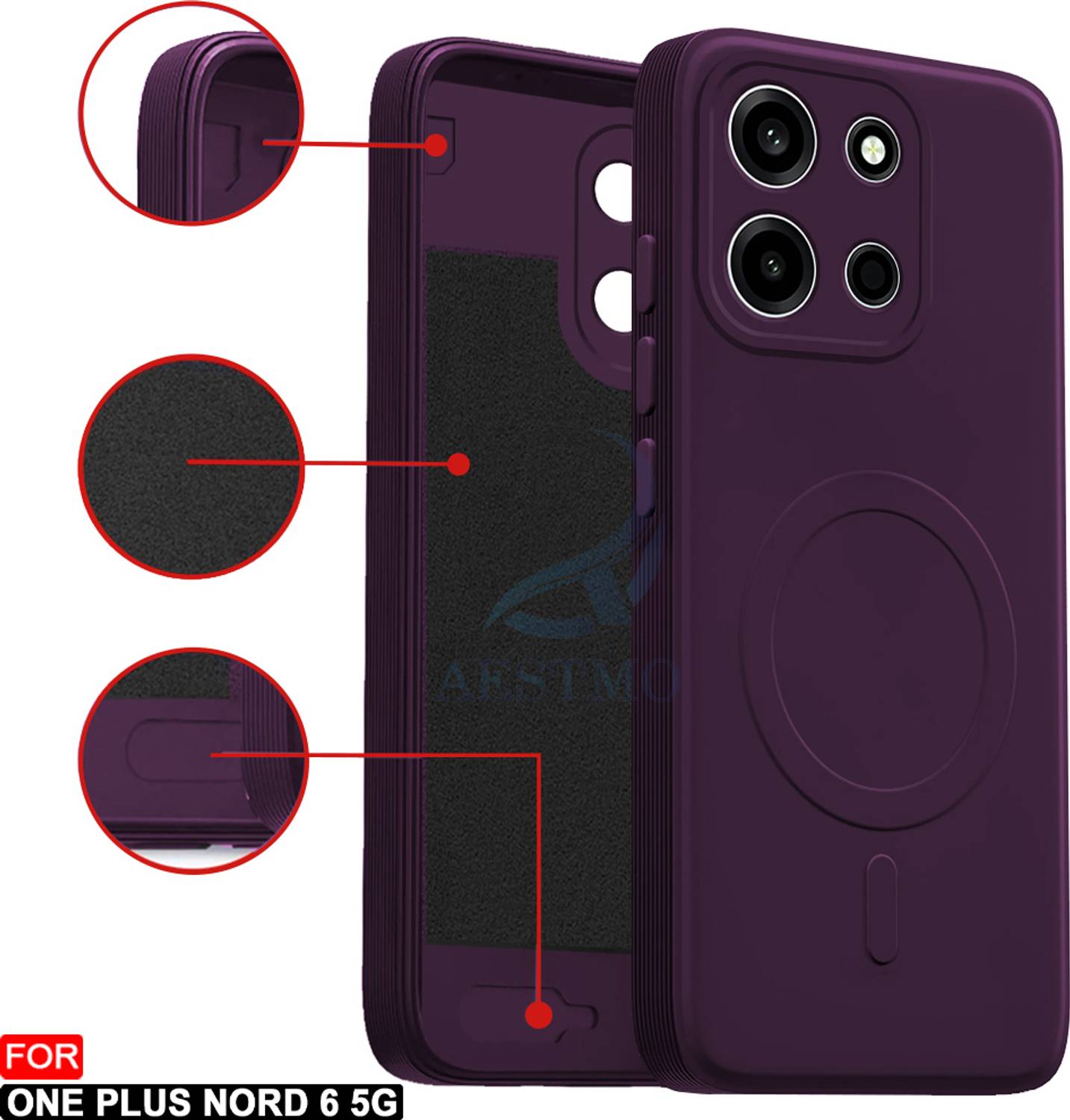 AESTMO Back Cover for OnePlus Nord 6 5G - AESTMO : Flipkart.com