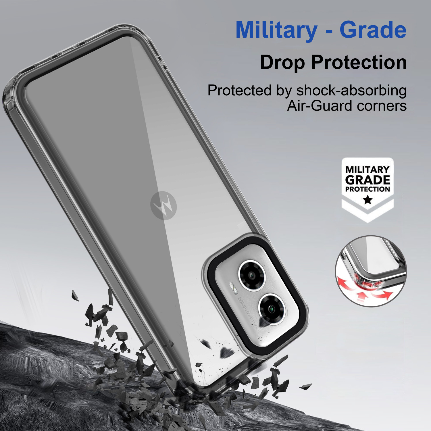Image of GLOBAL NOMAD Back Cover for MOTOROLA g45 5G