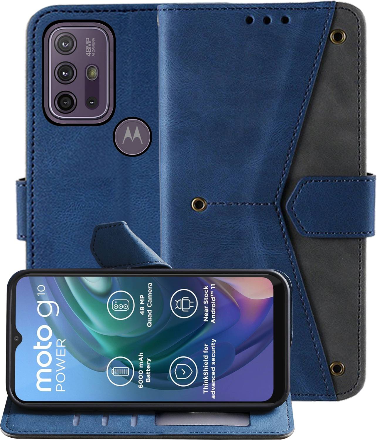 Autofocus Flip Cover for Motorola Moto G10 Power